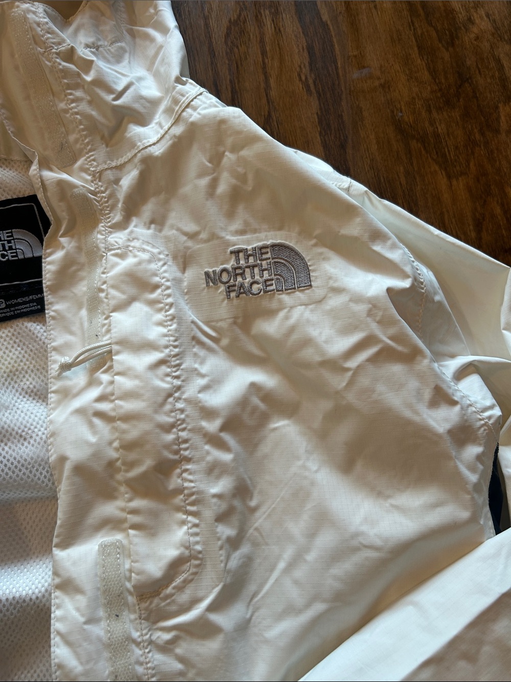 The North Face White Jacket with Black Accents - Picture 3 of 10